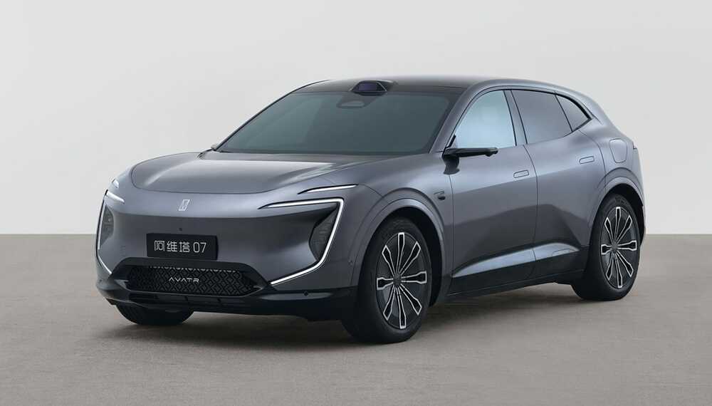 Аватр 07 от Changan Huawei и CATL представлен в Китае Аватр 07 от Changan Huawei и CATL представлен в Китае