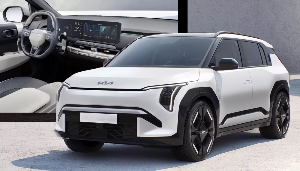 Kia официально представила новый электрический кроссовер EV3 Kia официально представила новый электрический кроссовер EV3