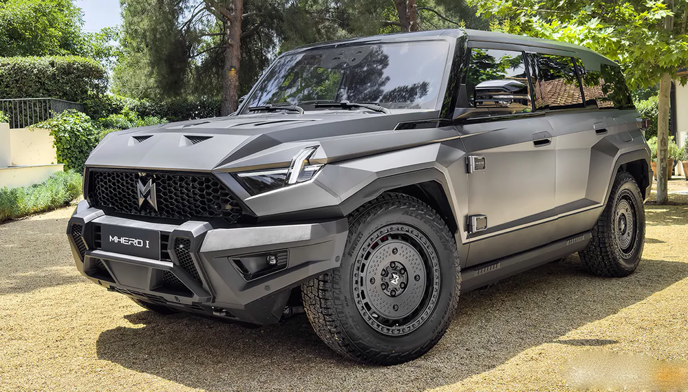 Dongfeng M Hero I мощный и роскошный электрический внедорожник 4x4 Dongfeng M Hero I мощный и роскошный электрический внедорожник 4x4