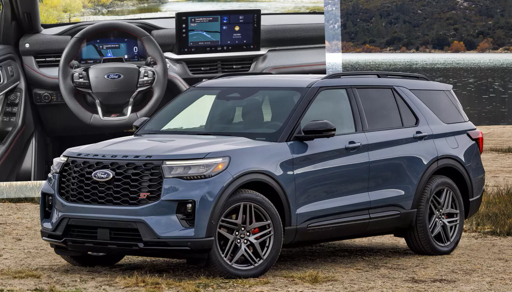 Состоялся дебют нового Ford Explorer 2025 года