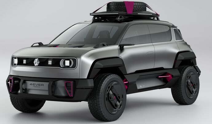 Renault 4Ever Trophy представляет электрический внедорожник