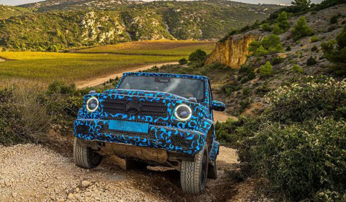 Mercedes раскрывает детали будущего EQG 