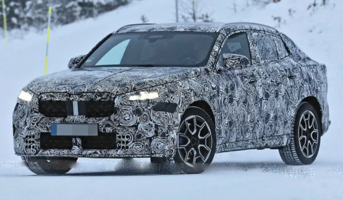 Прототип нового BMW X2 M35i 2024 уже проходит первые зимние тесты