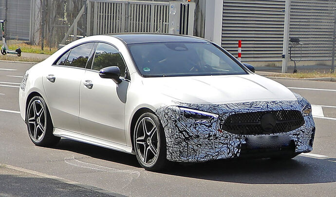 Представлен обновленный Mercedes CLA Coupe Facelift