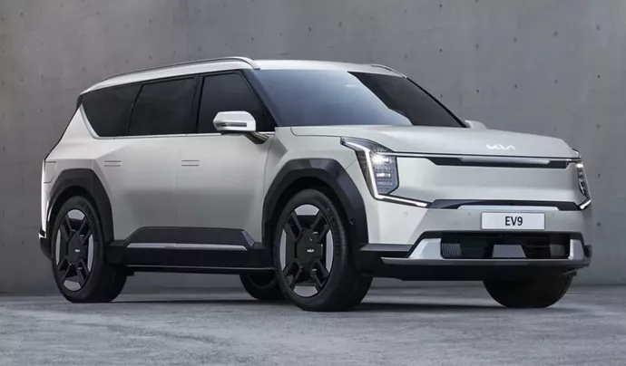 Рассекретили новый Kia EV9 2023 года