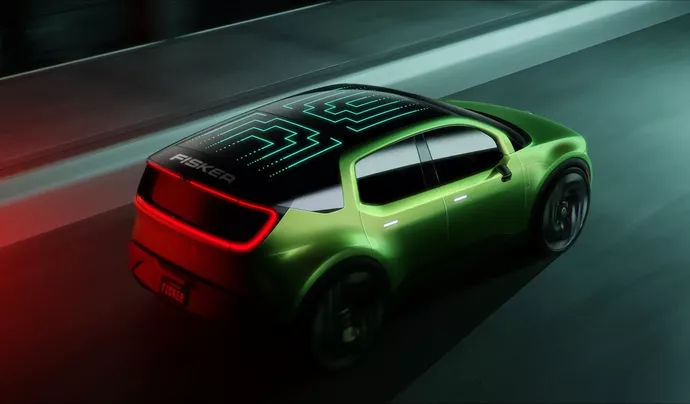 Fisker PEAR демонстрирует свой авангардный электрический кроссовер. Fisker PEAR демонстрирует свой авангардный электрический кроссовер.