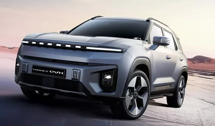 Новый SsangYong Torres EVX: компактный электрический кроссовер