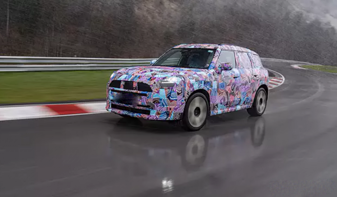 Раскрыты подробности о силовой установке электрического Mini Countryman 