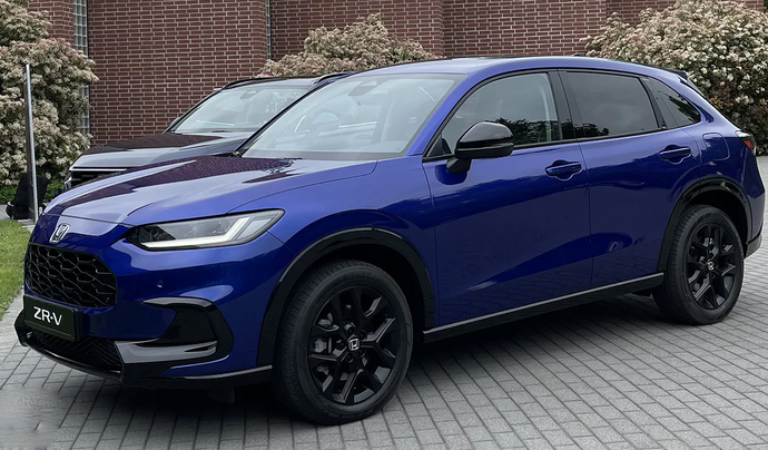 Новая Honda ZR-V будет доступна с гибридной установкой