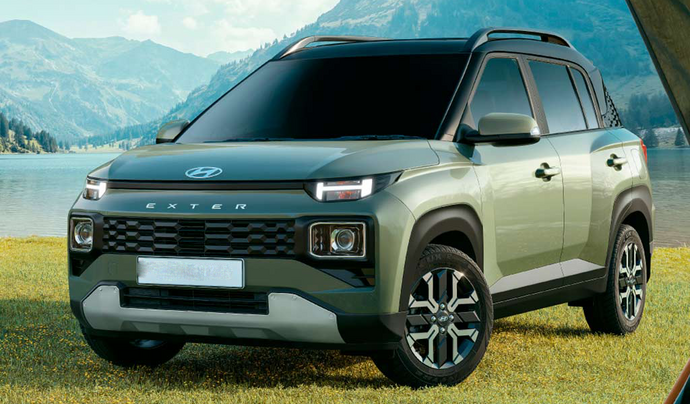 Hyundai Exter представлен в различных комплектациях