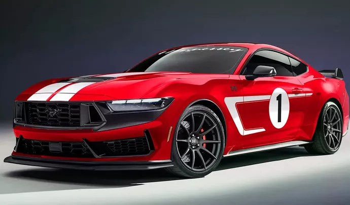 Новый Ford Mustang Dark Horse был модифицирован компанией Hennessey Performance 