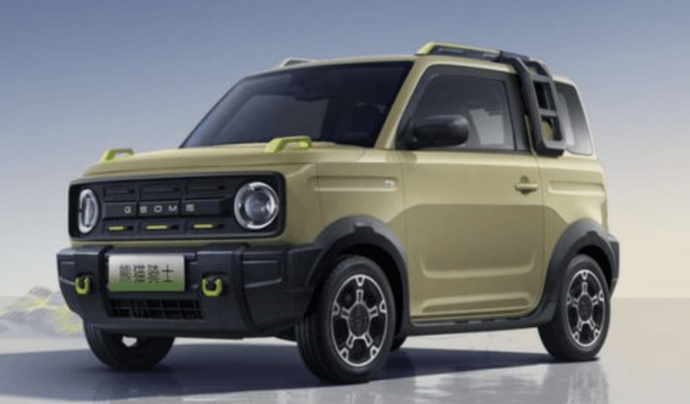 Geely Panda Knight дебютирует в следующем месяце