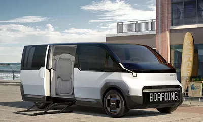 KIA представляет первые электрические минивэны