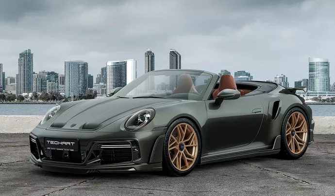 TECHART предлагает Porsche 911 Turbo S с ограниченным тиражом