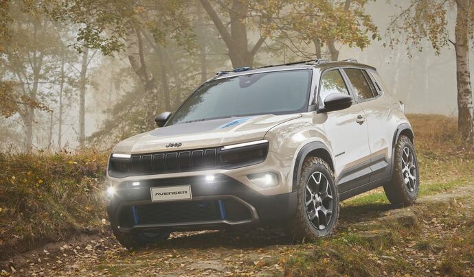 Новая версия Jeep Avenger 4x4 выйдет в 2024 году