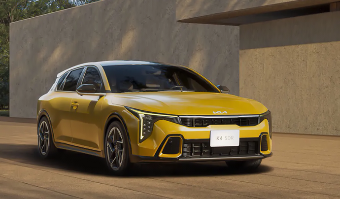 Новый KIA K4 5-Door GT-Line появится в 2025 году