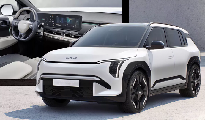 Kia официально представила новый электрический кроссовер EV3